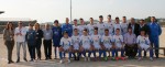 Gli allievi della "Mariano Carone" con le maglie recanti il logo ANT - foto Andrea Gioia