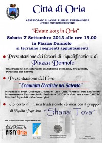 Inaugurazione-piazza-Donnolo---Oria,-7-9-2013