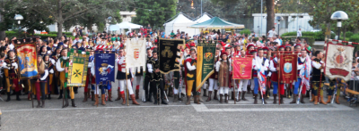 I gruppi partecipanti al torneo "Uria Mater" 2014