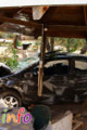 Link a Oria: auto finisce nella villetta, sfiorata la tragedia